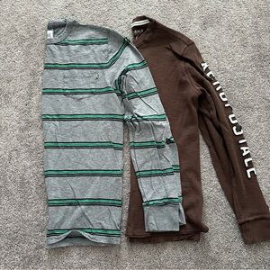 Aeropostale Mens Long Sleeve Tees